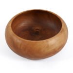 Bol à fruits en forme de racine de teck